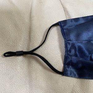 Brand new! Silk masks - navy color